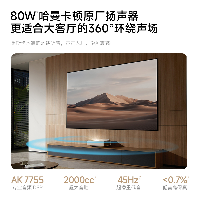翎合致激光电视AURA 2 100吋套装 实拍图 6
