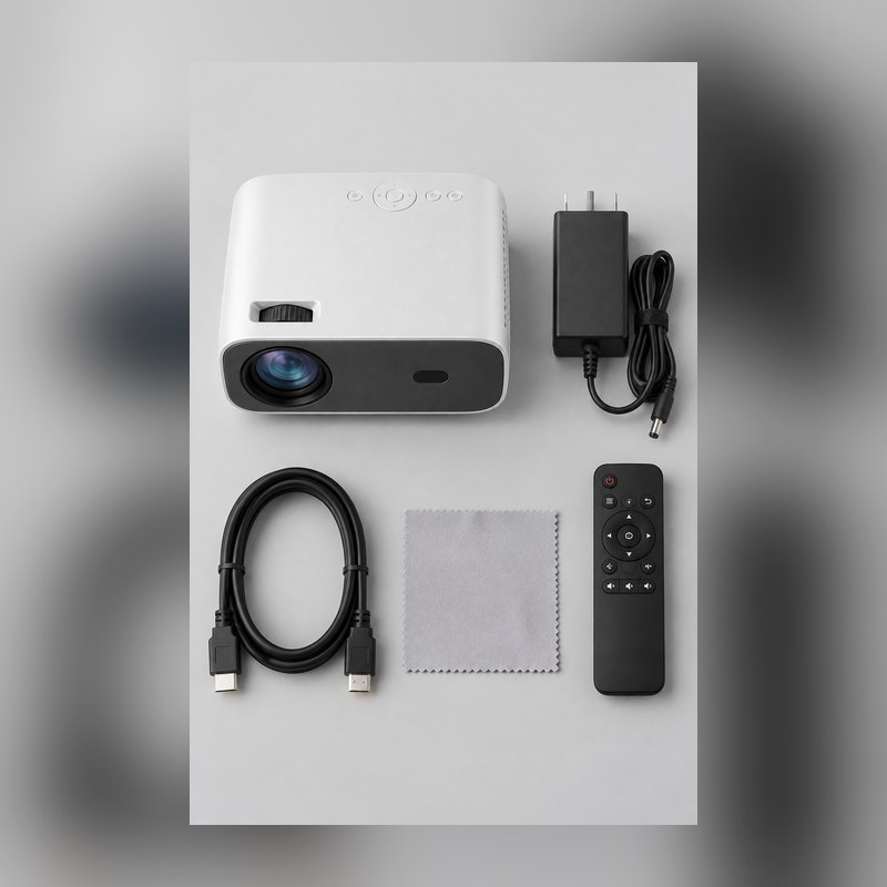 随身投影系列在售机型 实拍图